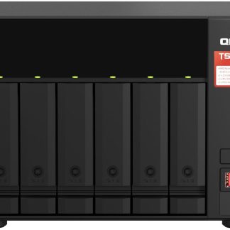 NAP TS-673A-8G /6-Bay+2×M.2 NVMe /Ryzen V1500B/8GB/2×2.5GbE