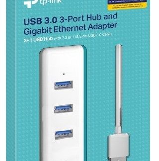 TP-LINK USB3.0 to LAN Card 10/100/1000 + 3x USB3.0