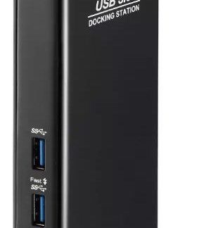 USB3.0 Type A/C dual display docking station