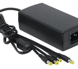 12V 5A ספק כח שולחני כולל 4 יציאות