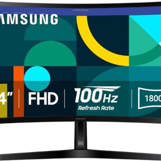 SAMSUNG 24" Essential S3 FHD Curved Gaming 100Hz/D-Sub/HDMI