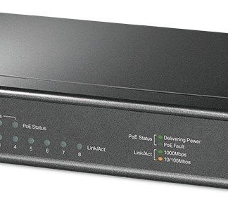 SWITCH 8-PORT GIGA WITH 4PORT POE 64W TP-LINK