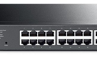 SWITCH 28-PORT GIGA EASY SMART WITH 24-PORT POE+ 250W TP-LINK